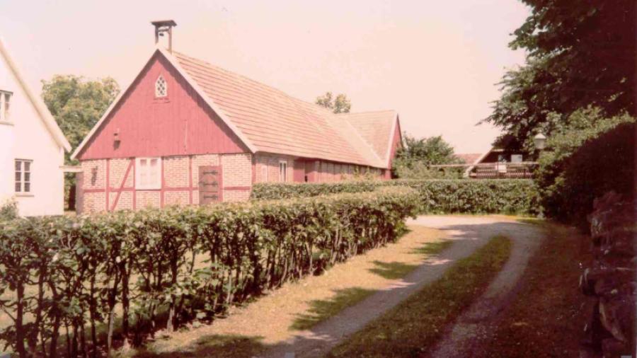 Korsvirkeslängan före ombyggnaden. Foto från 1985.